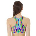 ARTWORK BY PATRICK-COLORFUL-35 Sports Bra with Border View2