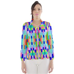 Artwork By Patrick-colorful-35 Wind Breaker (women) by ArtworkByPatrick