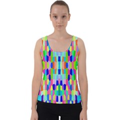 Artwork By Patrick-colorful-35 Velvet Tank Top by ArtworkByPatrick