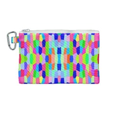 Artwork By Patrick-colorful-35 Canvas Cosmetic Bag (medium) by ArtworkByPatrick