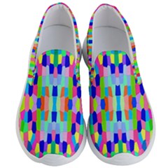 Artwork By Patrick-colorful-35 Men s Lightweight Slip Ons by ArtworkByPatrick