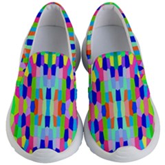 Artwork By Patrick-colorful-35 Kid s Lightweight Slip Ons by ArtworkByPatrick