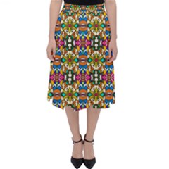  Artwork By Patrick-colorful-36 Folding Skater Skirt by ArtworkByPatrick