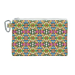  Artwork By Patrick-colorful-36 Canvas Cosmetic Bag (large) by ArtworkByPatrick