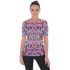 Artwork By Patrick-colorful-38 Short Sleeve Top