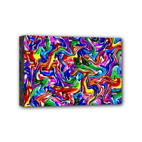 Artwork By Patrick-colorful-39 Mini Canvas 6  X 4  by ArtworkByPatrick