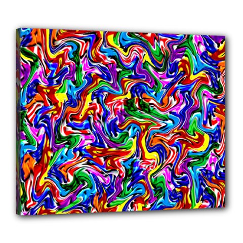 Artwork By Patrick-colorful-39 Canvas 24  X 20  by ArtworkByPatrick