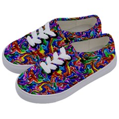 Artwork By Patrick-colorful-39 Kids  Classic Low Top Sneakers by ArtworkByPatrick