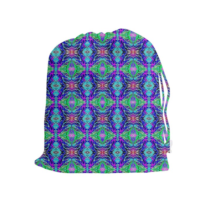 ARTWORK BY PATRICK-Colorful-41 Drawstring Pouches (Extra Large)