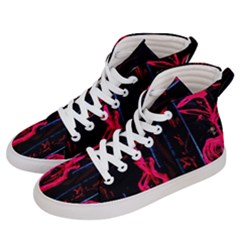 Calligraphy Men s Hi-top Skate Sneakers by bestdesignintheworld