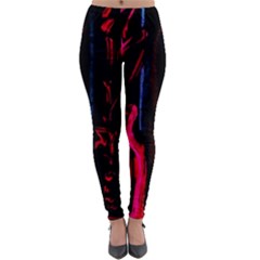 Calligraphy Lightweight Velour Leggings by bestdesignintheworld