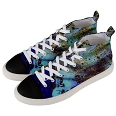 Blue Options 3 Men s Mid-top Canvas Sneakers by bestdesignintheworld