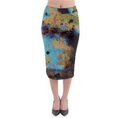 Blue Options 5 Midi Pencil Skirt by bestdesignintheworld