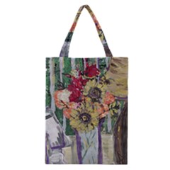 Sunflowers And Lamp Classic Tote Bag by bestdesignintheworld