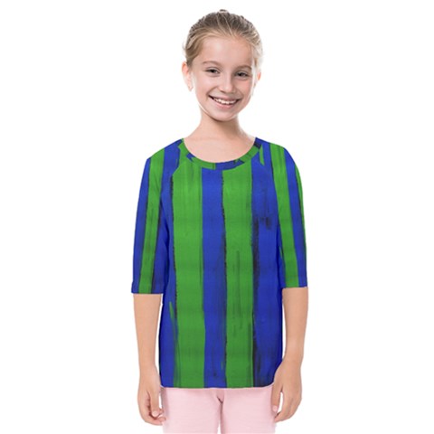 Stripes Kids  Quarter Sleeve Raglan Tee by bestdesignintheworld