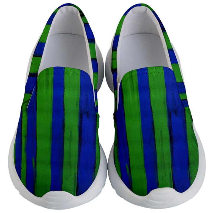 Stripes Kid s Lightweight Slip Ons