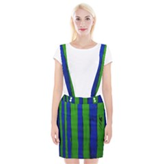 Stripes Braces Suspender Skirt by bestdesignintheworld