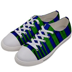 Stripes Women s Low Top Canvas Sneakers by bestdesignintheworld