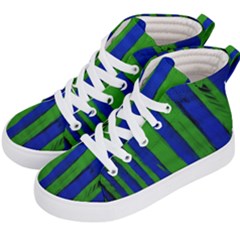 Stripes Kid s Hi-top Skate Sneakers by bestdesignintheworld