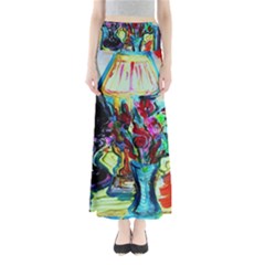 Still Life With Two Lamps Full Length Maxi Skirt by bestdesignintheworld