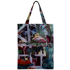 Still Life With Tangerines And Pine Brunch Zipper Classic Tote Bag by bestdesignintheworld