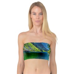 Beautiful Nature Lake Bandeau Top by Modern2018