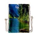 Beautiful Nature Lake Drawstring Bag (Small) View1