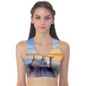 Sunset Lake Beautiful Nature Sports Bra View1