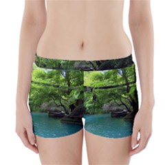 Backgrounds List Of Lake Background Beautiful Waterfalls Nature Boyleg Bikini Wrap Bottoms by Modern2018