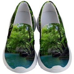 Backgrounds List Of Lake Background Beautiful Waterfalls Nature Kid s Lightweight Slip Ons by Modern2018