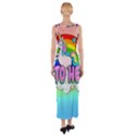 Go to Hell - Unicorn Fitted Maxi Dress View2