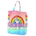 Go to Hell - Unicorn Giant Grocery Zipper Tote View1