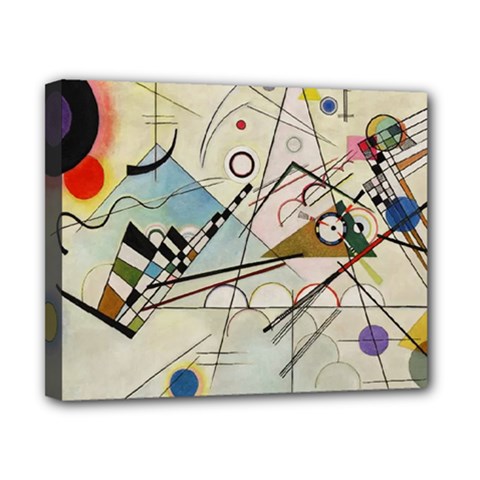 Composition 8 - Vasily Kandinsky Canvas 10  X 8  by Valentinaart