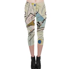 Composition 8 - Vasily Kandinsky Capri Leggings  by Valentinaart