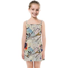 Composition 8 - Vasily Kandinsky Kids Summer Sun Dress by Valentinaart