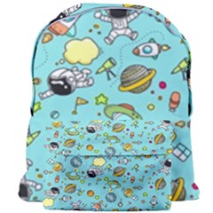 Space Pattern Giant Full Print Backpack by Valentinaart