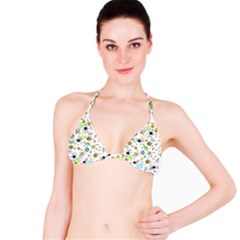 Space Pattern Bikini Top by Valentinaart