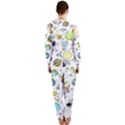 Space Pattern Hooded Jumpsuit (Ladies)  View2