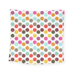 Dotted Pattern Background Square Tapestry (small)