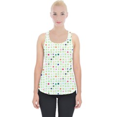 Dotted Pattern Background Full Colour Piece Up Tank Top by Modern2018