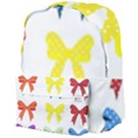 Ribbons And Bows Polka Dots Giant Full Print Backpack View4