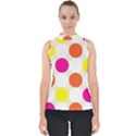 Polka Dots Background Colorful Shell Top View1