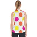 Polka Dots Background Colorful Shell Top View2