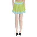 Lace Polka Dots Border Pleated Mini Skirt View2