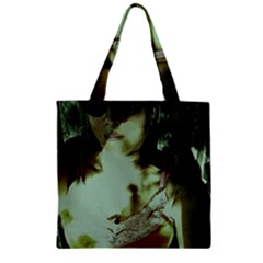 Selfy In A Shades Zipper Grocery Tote Bag by bestdesignintheworld