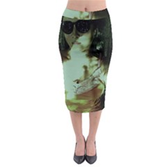 Selfy In A Shades Midi Pencil Skirt by bestdesignintheworld