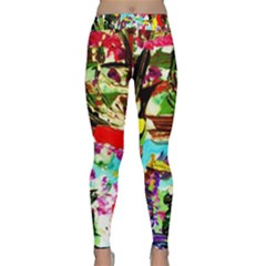 No Warrant For Blossoming Corner Classic Yoga Leggings by bestdesignintheworld