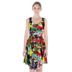 No Warrant For Blossoming Corner Racerback Midi Dress by bestdesignintheworld