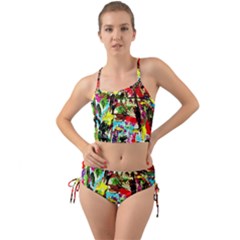 No Warrant For Blossoming Corner Mini Tank Bikini Set