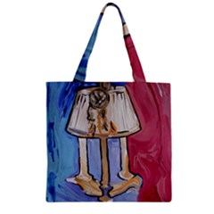 Day And Night Zipper Grocery Tote Bag by bestdesignintheworld